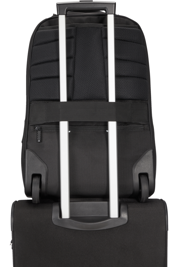 Samsonite Cityscape EVO Lapt Backpack/Wheels Black - bagsandluggage.no