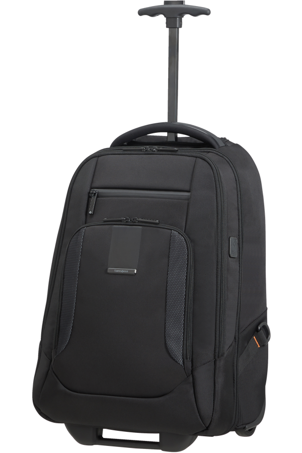 Samsonite Cityscape EVO Lapt Backpack/Wheels Black - bagsandluggage.no