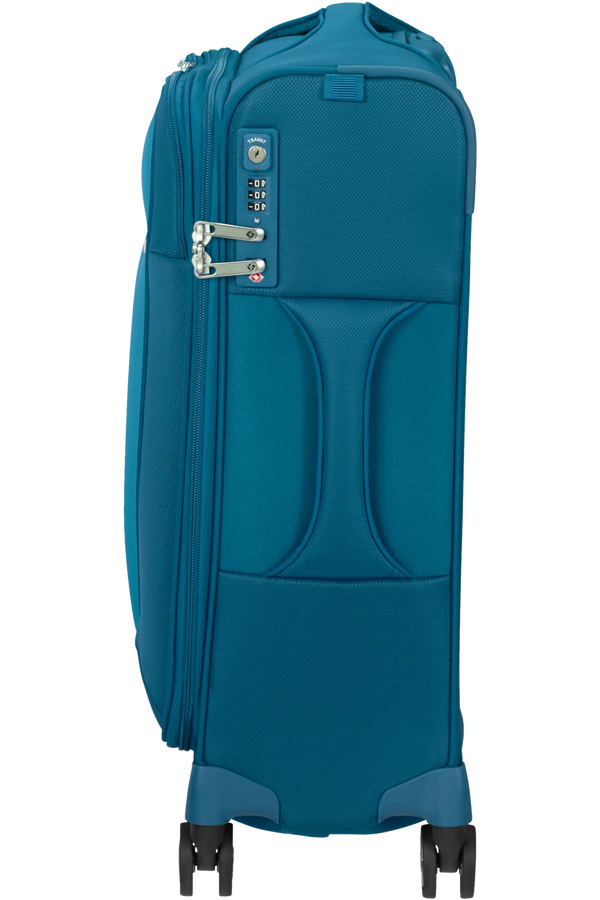 SAMSONITE Samsonite D'LITE SPINNER 55/20 EXP PETROL BLUE - bagsandluggage.no