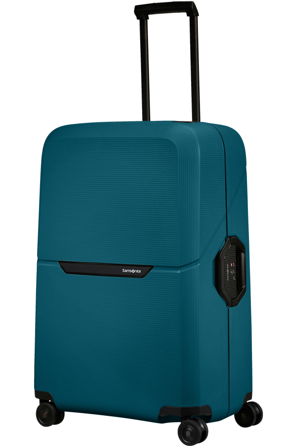 SAMSONITE MAGNUM ECO SPINNER 55/20 PETROL BLUE - bagsandluggage.no