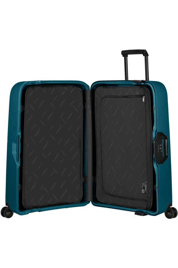 SAMSONITE MAGNUM ECO SPINNER 55/20 PETROL BLUE - bagsandluggage.no