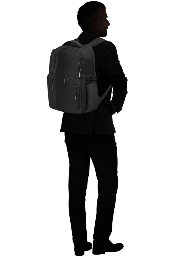 SAMSONITE BIZ2GO BP 17.3" EXP OVERNIGHT BLACK - bagsandluggage.no