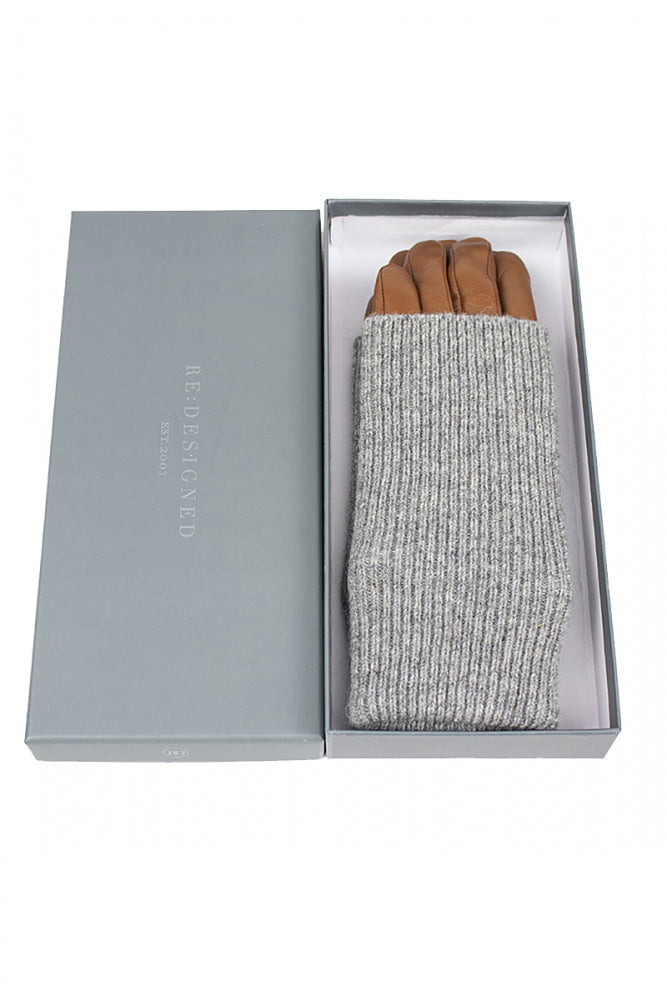 DIXIE ADDA GLOVES M COGNAC - bagsandluggage.no