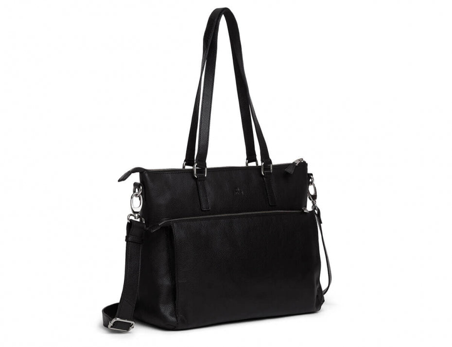 Adax "271525 Napoli working bag Malia 14"" Black" - bagsandluggage.no