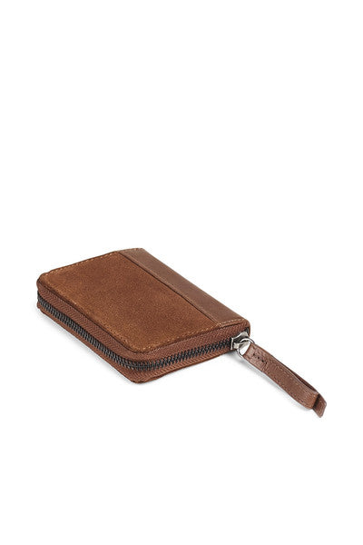 Markberg Talia Wallet Suede / Chestnut - bagsandluggage.no