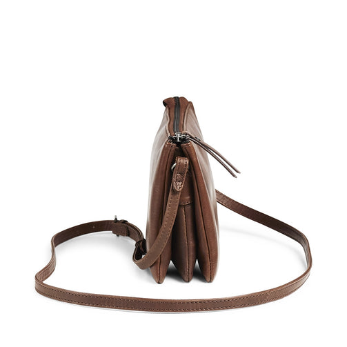 Markberg Vera crossbody bag Antique chestnut - bagsandluggage.no