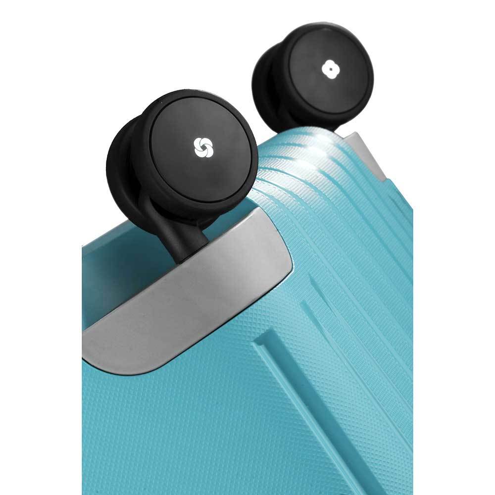 SAMSONITE 10U*11001 SPINNER 69/25 AQUA BLUE - bagsandluggage.no
