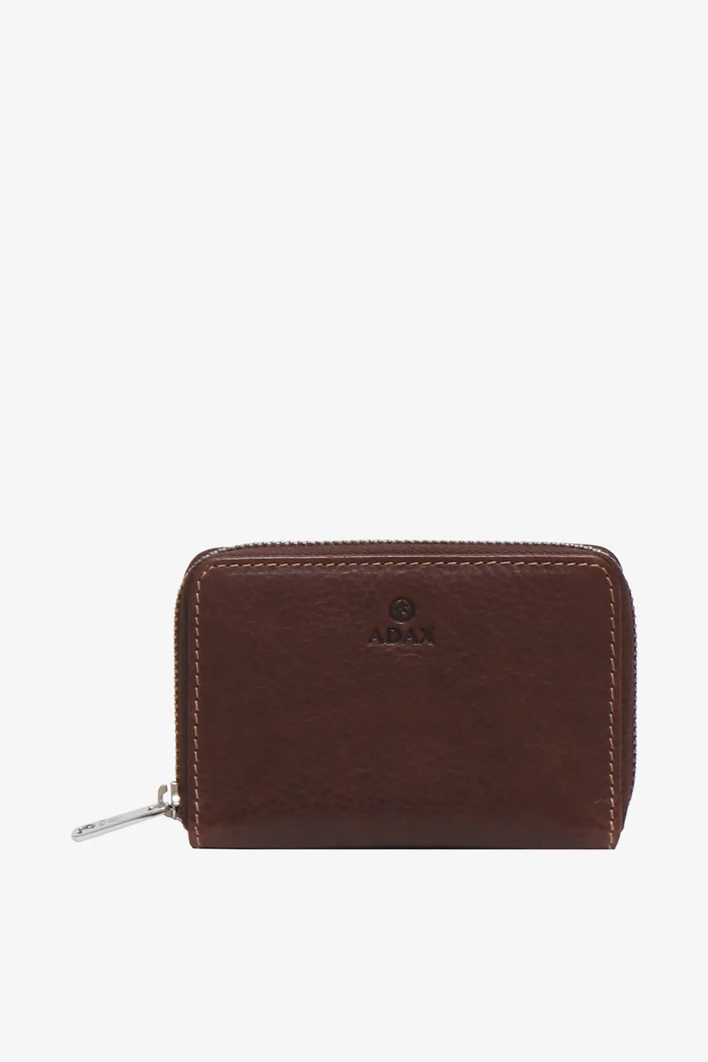 ADAX Cormorano 454492 Zip Around Wallet Cornelia Coffee - bagsandluggage.no