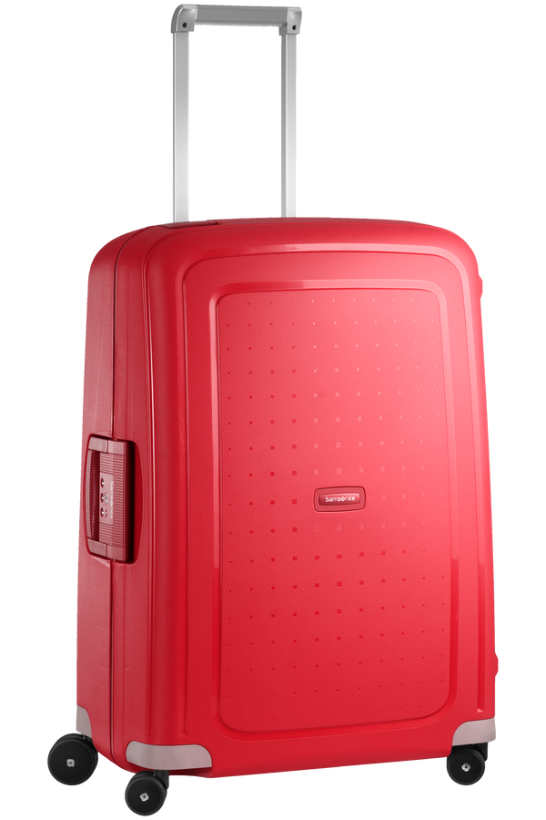 Samsonite Scure Koffert 69cm Crimson Red - bagsandluggage.no