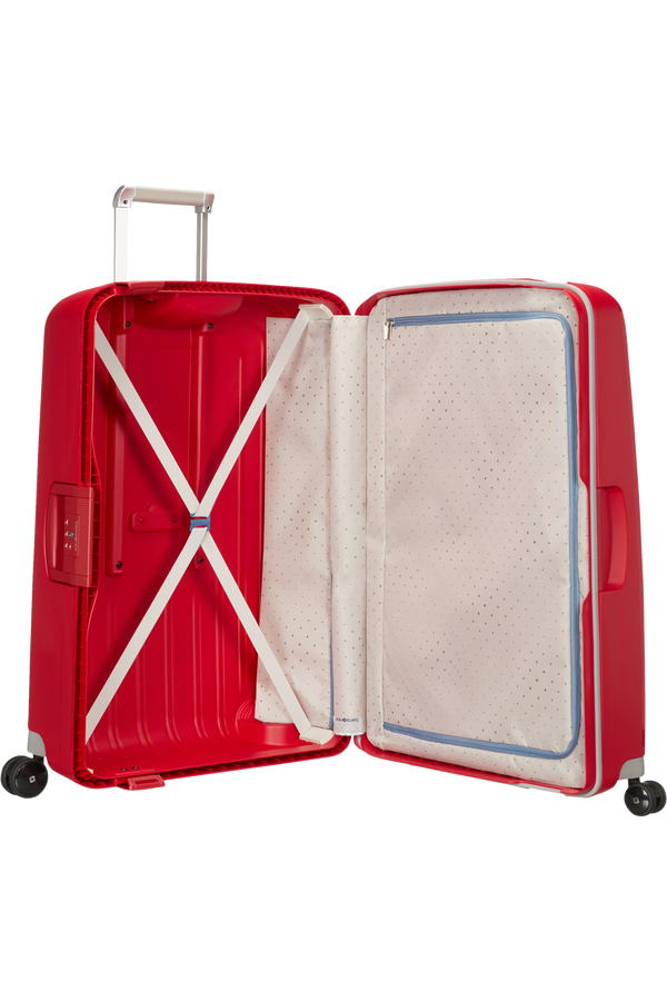 Samsonite Scure Koffert 69cm Crimson Red - bagsandluggage.no