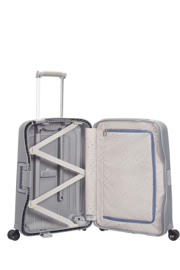 SAMSONITE 10U*25003 SPINNER 55/20 SILVER - bagsandluggage.no