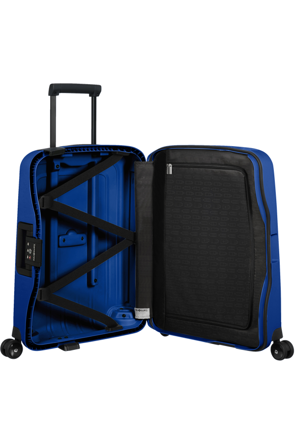 SAMSONITE SCURE SPINNER 55/20 COOL BLUE/BLACK - bagsandluggage.no