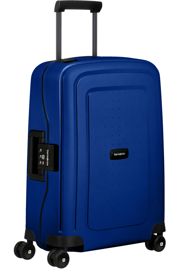 SAMSONITE SCURE SPINNER 55/20 COOL BLUE/BLACK - bagsandluggage.no