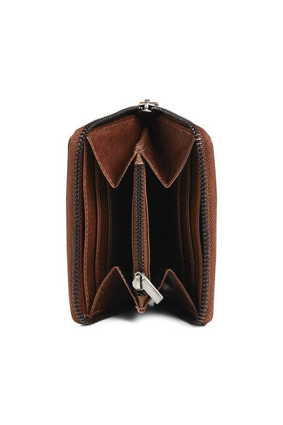 Markberg Talia Wallet Suede / Chestnut - bagsandluggage.no