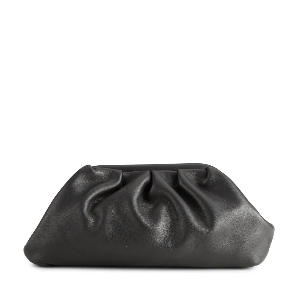 Black Markberg Oksanambg Clutch 5546Cow Black Veske