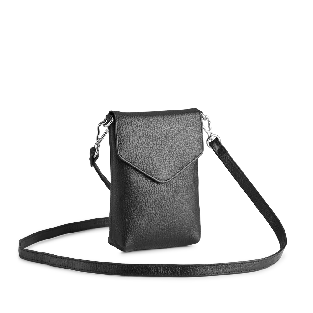 Black Markberg CarlyMBG Mobile Bag Grain Black