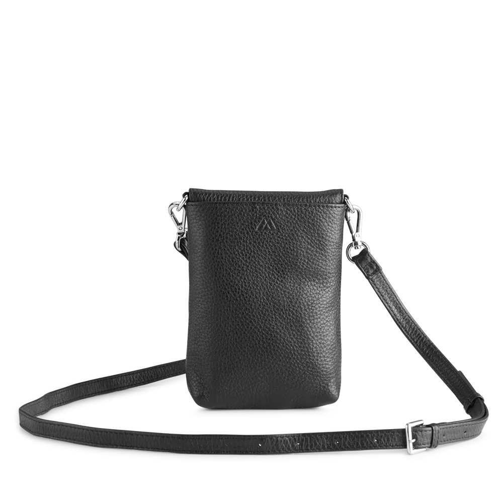 Black Markberg CarlyMBG Mobile Bag Grain Black
