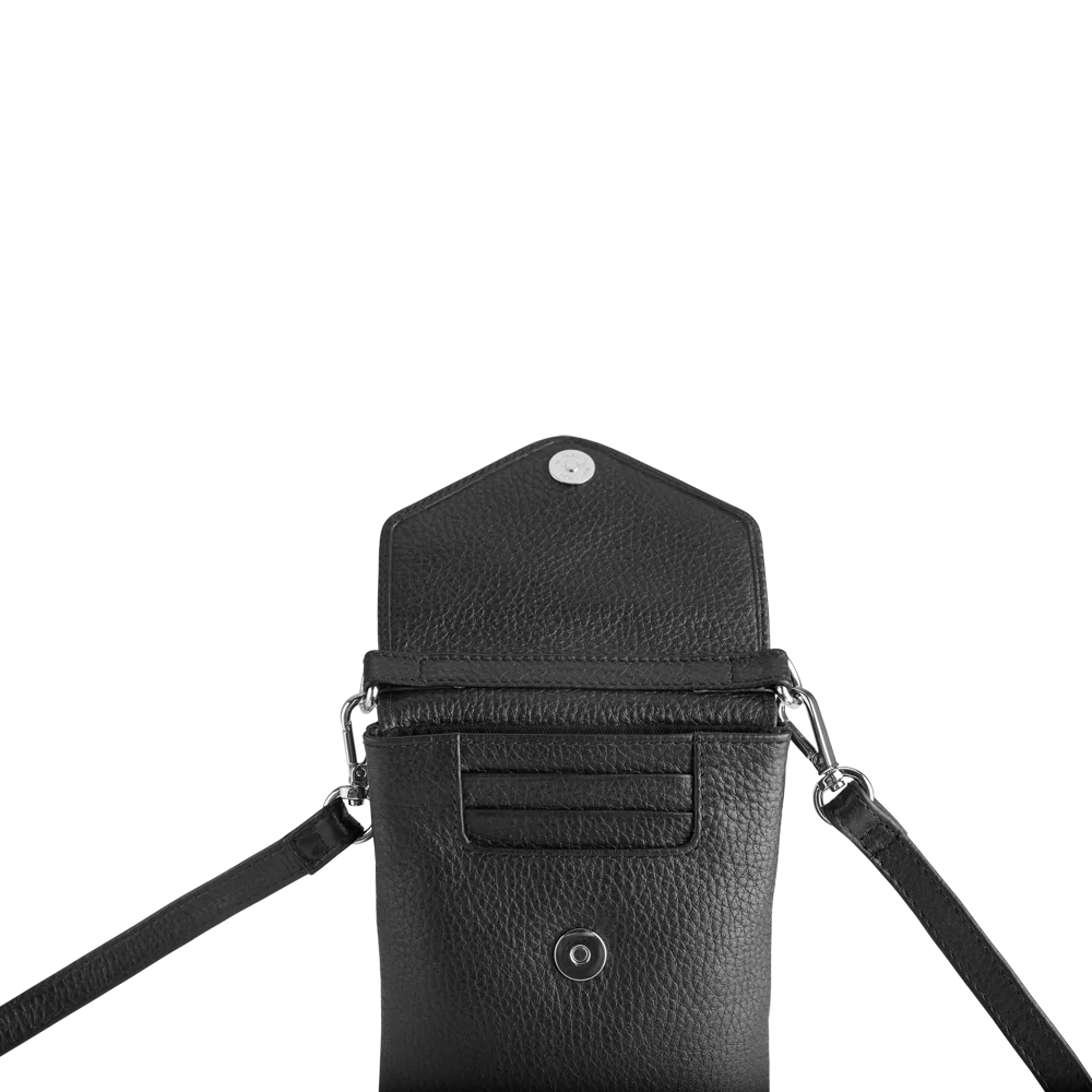 Black Markberg CarlyMBG Mobile Bag Grain Black