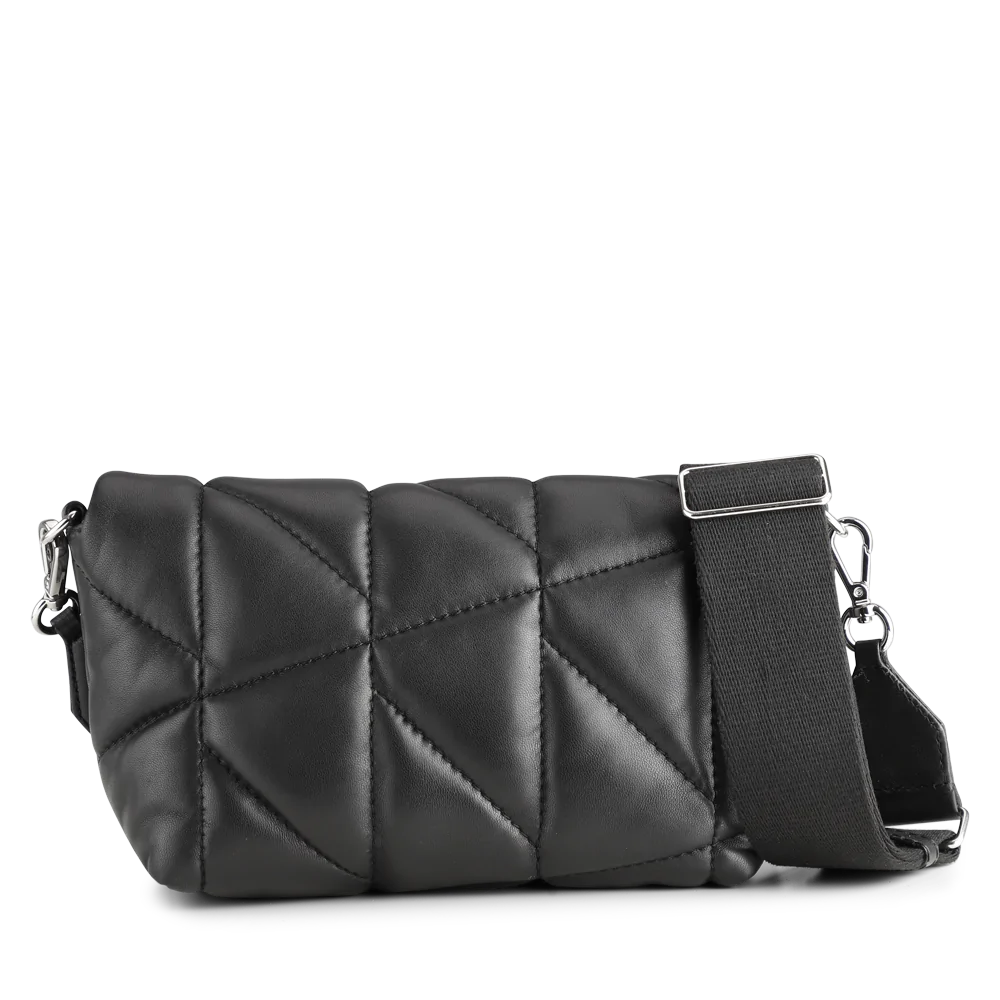 MARKBERG Mina MBG Crossbody Bag Trigon 5671STR Black w/Black - bagsandluggage.no