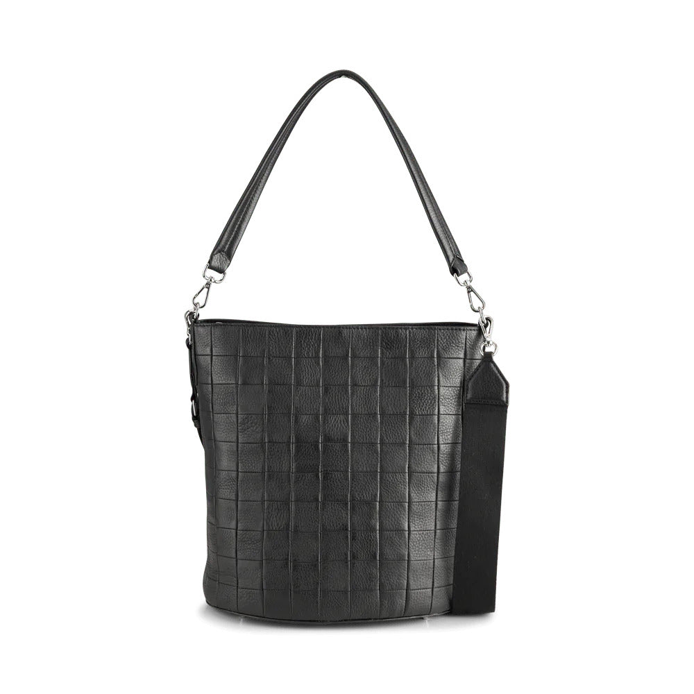 Black Markberg Juanambg Bag Upcycled Black Veske