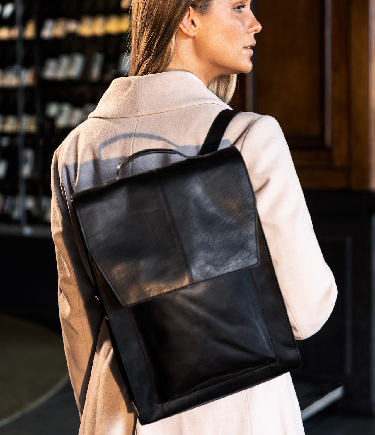 Saddler Regina Backpack Black