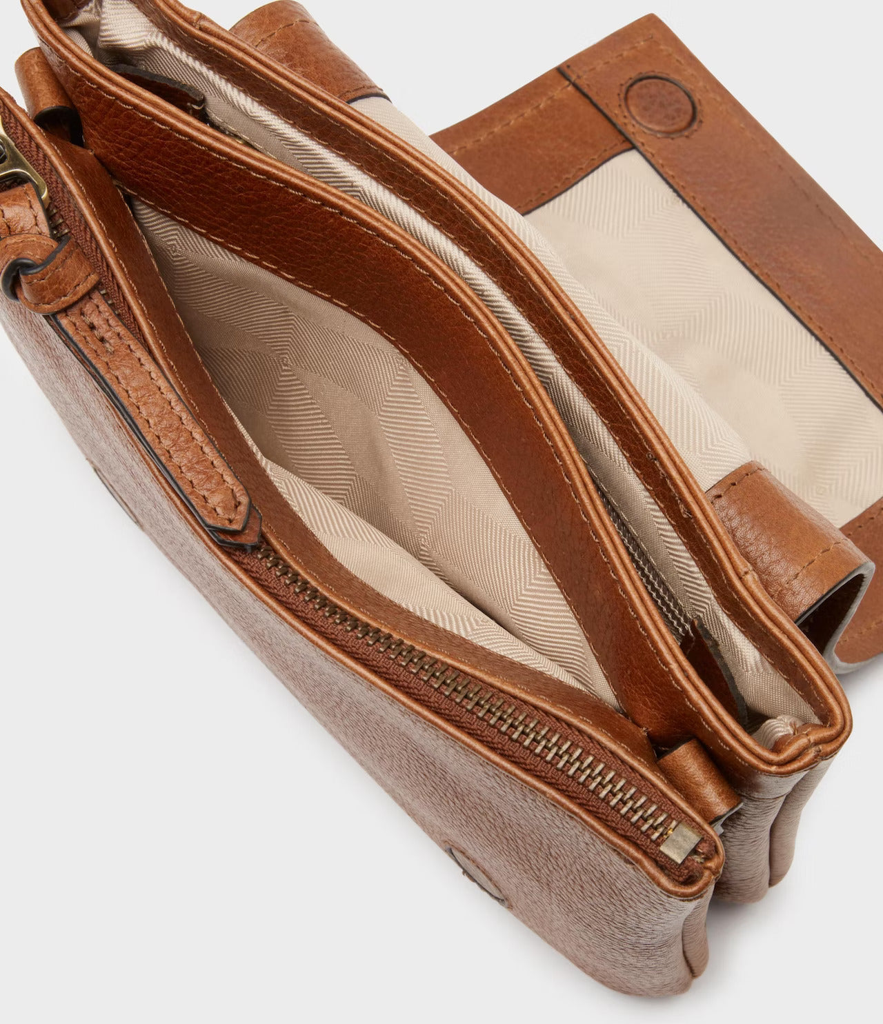 Cognac Saddler 11563_0162 Skinnveske