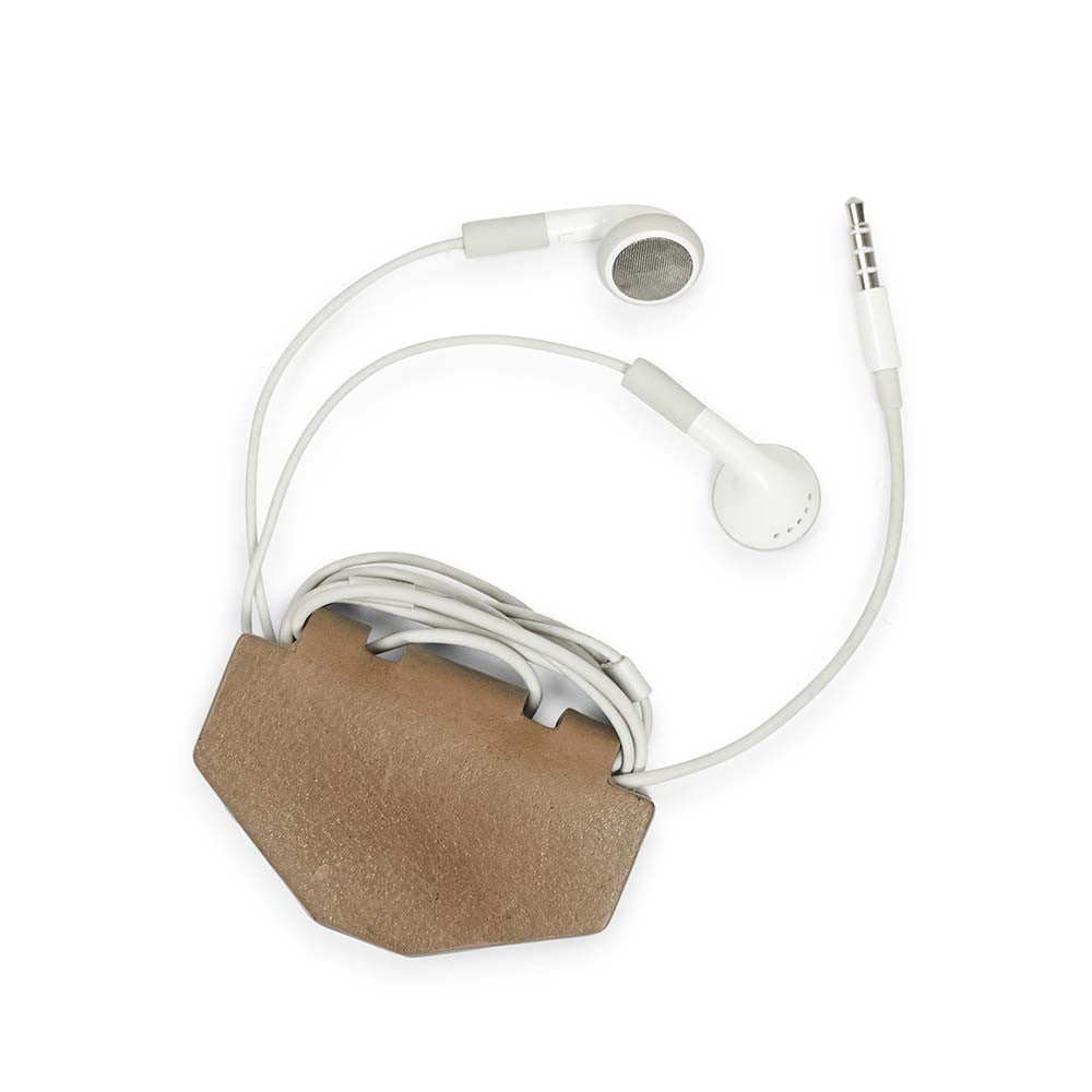 Markberg The Cable Guy Cord Holder Camel - bagsandluggage.no