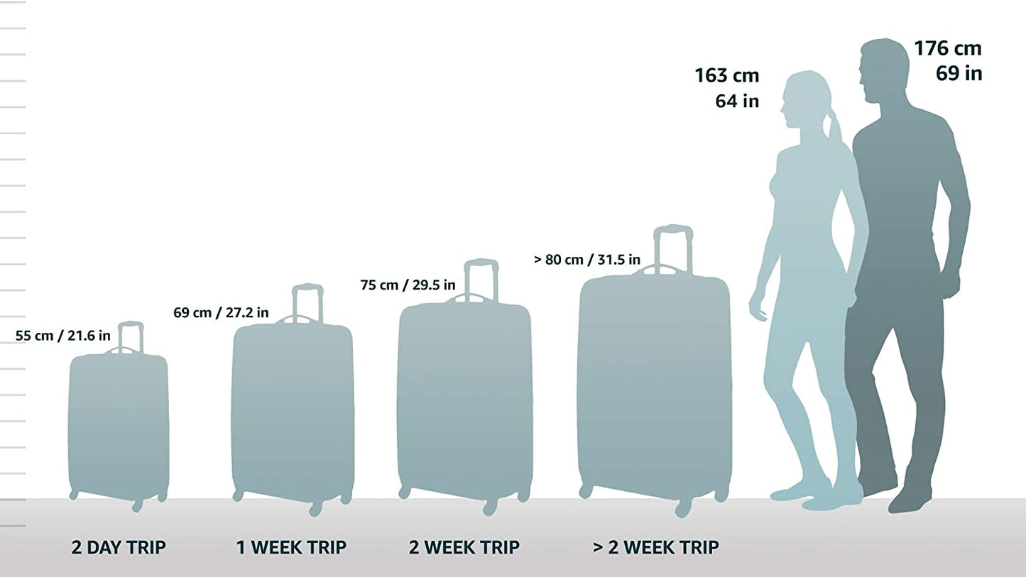 AMERICAN TOURISTER 51G*09003 SUNSIDE SPINNER 77/28 EXP BLACK - bagsandluggage.no