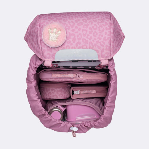 BECKMANN Classic Furry Heart Pink - bagsandluggage.no