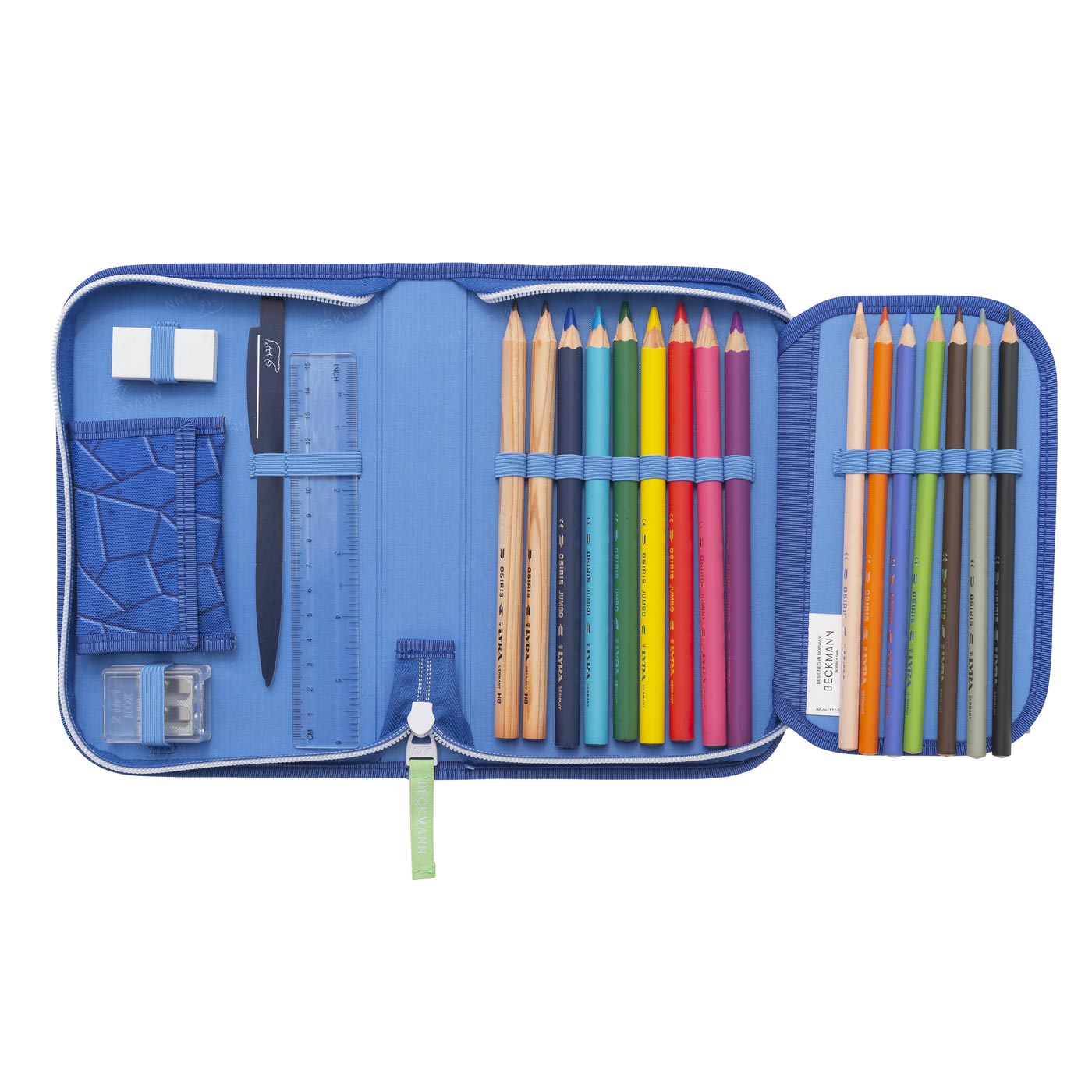 Beckmann 112058 Ettlags pennal med innhold Armour Rex - bagsandluggage.no