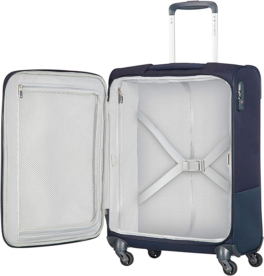 SAMSONITE 38N*41003 BASE BOOST SPINNER 55/20 NAVY BLUE - bagsandluggage.no