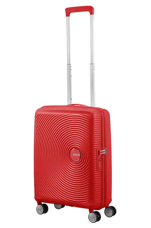 American Tourister - Soundbox Spinner Expandable 55cm - Coral Red