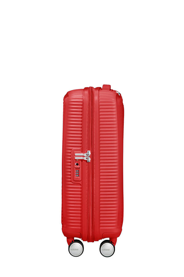 American Tourister - Soundbox Spinner Expandable 55cm - Coral Red