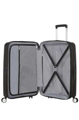 American Tourister - Soundbox Spinner Black Bass 77 cm - bagsandluggage.no