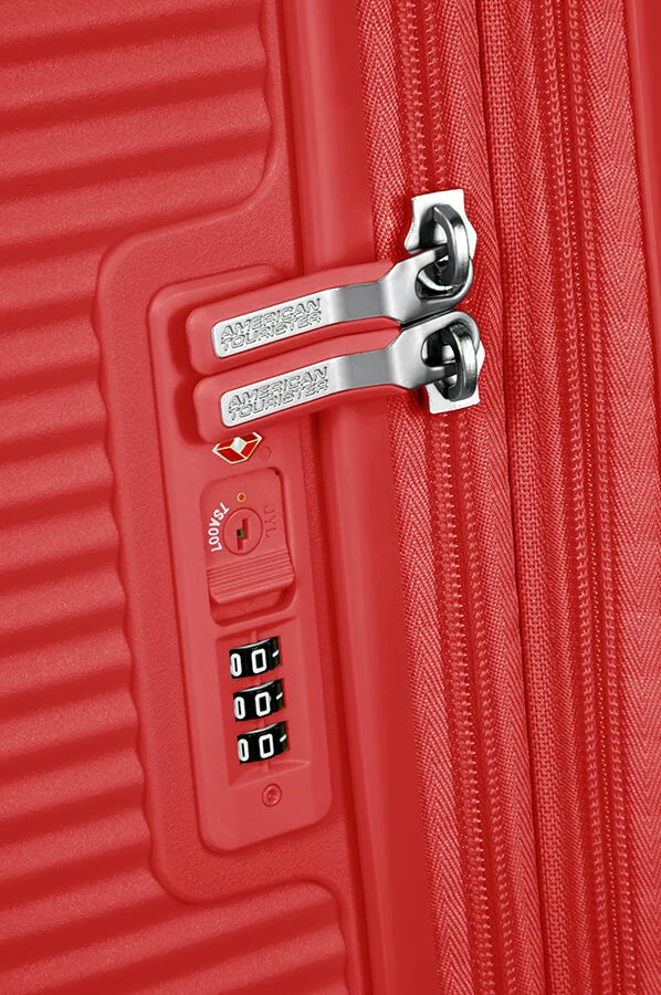 AMERICAN TOURISTER SOUNDBOX 32G*10003 SPINNER 77/28 TSA EXP CORAL RED