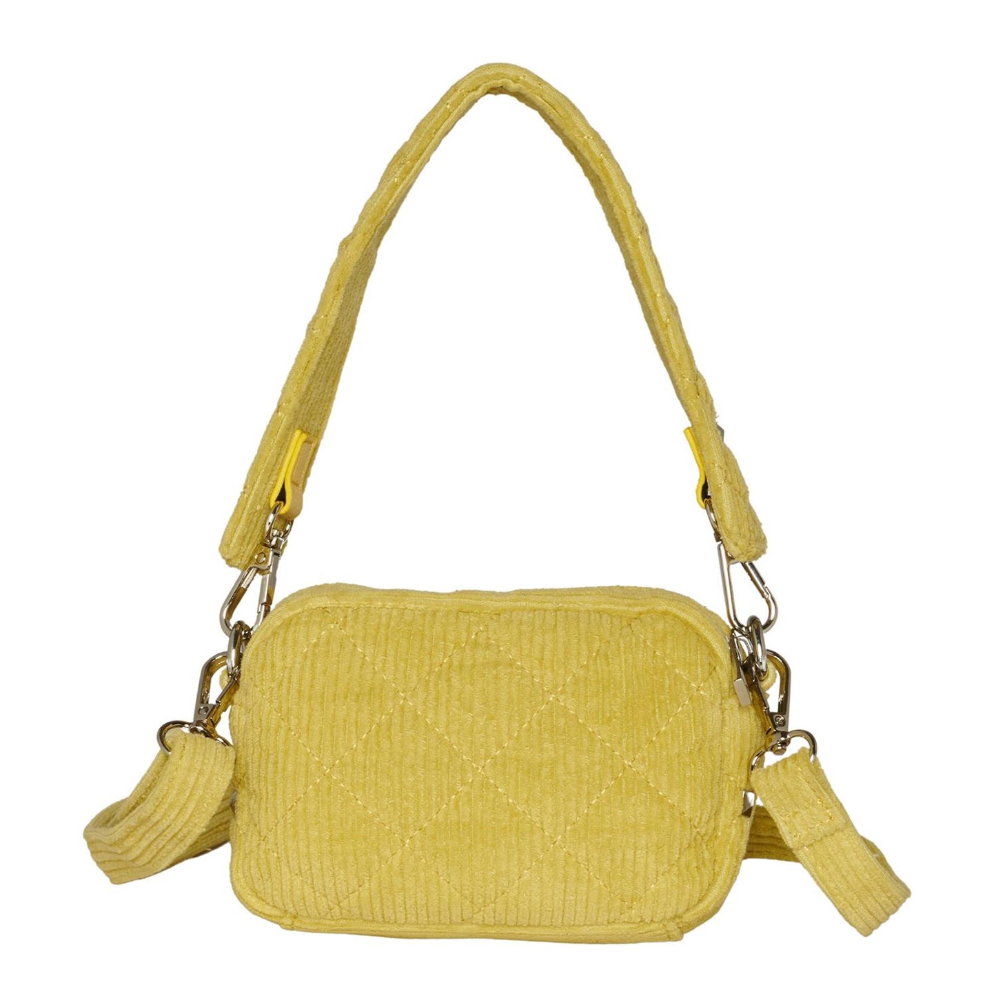 Noella Kate Square Stud Bag Yellow - bagsandluggage.no