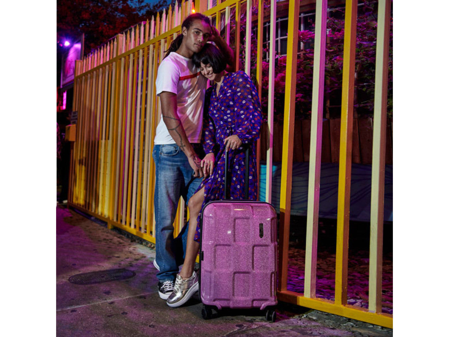 Epic ECX402/02-17 66 cm trolley 4w_amethystPURPLE - bagsandluggage.no