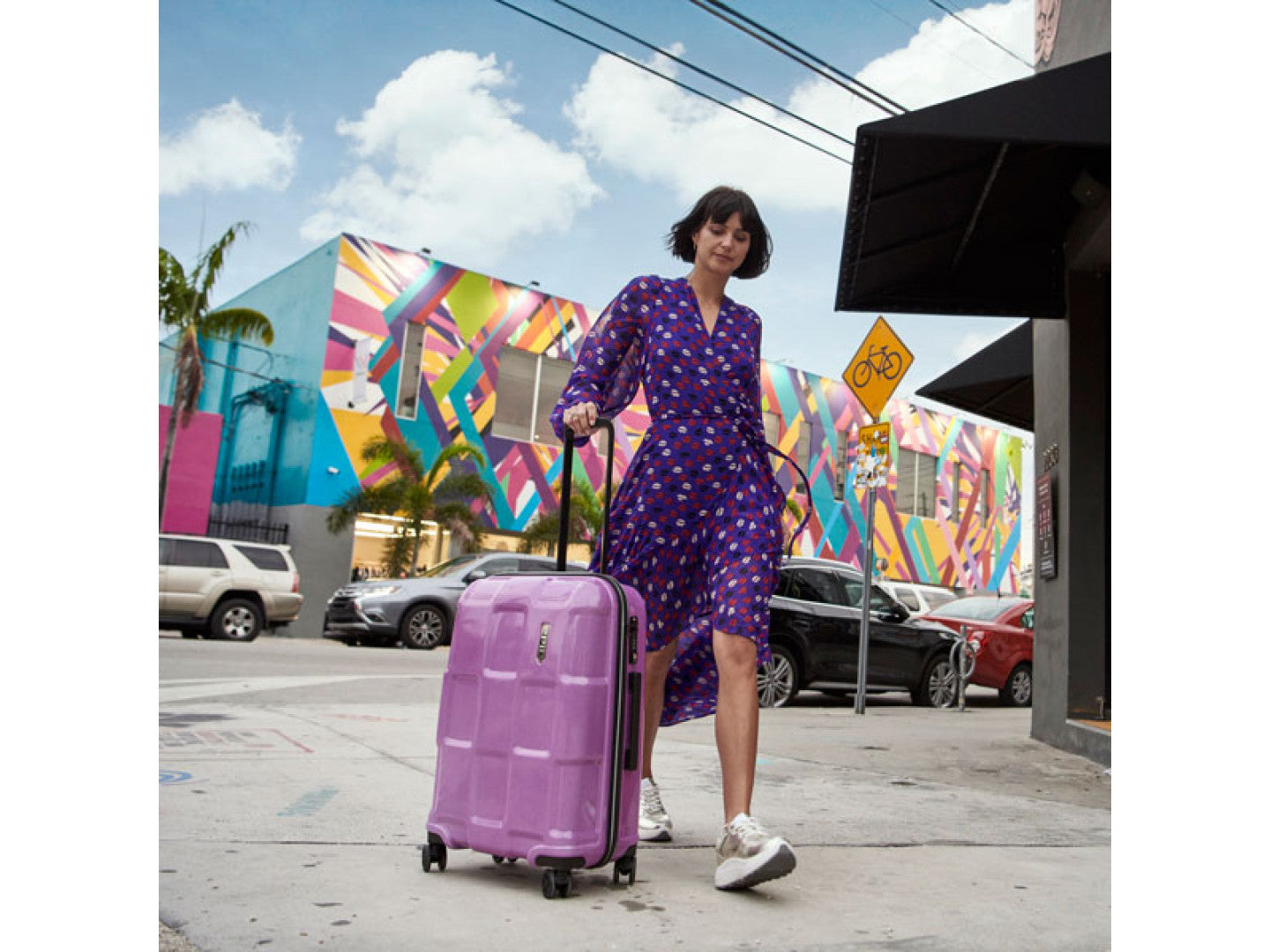 Epic ECX402/02-17 66 cm trolley 4w_amethystPURPLE - bagsandluggage.no
