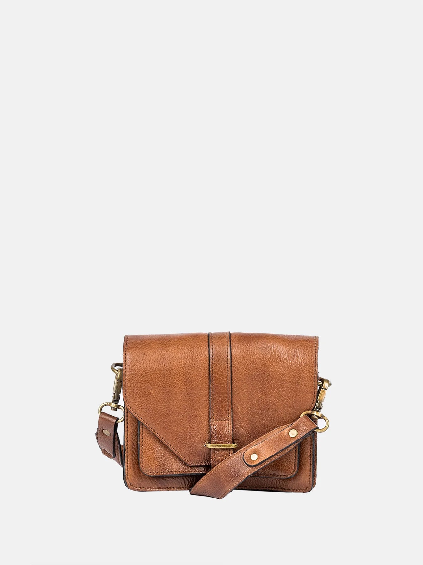 DIXIE DALILA SMALL URBAN CROSSOVER WALNUT - bagsandluggage.no