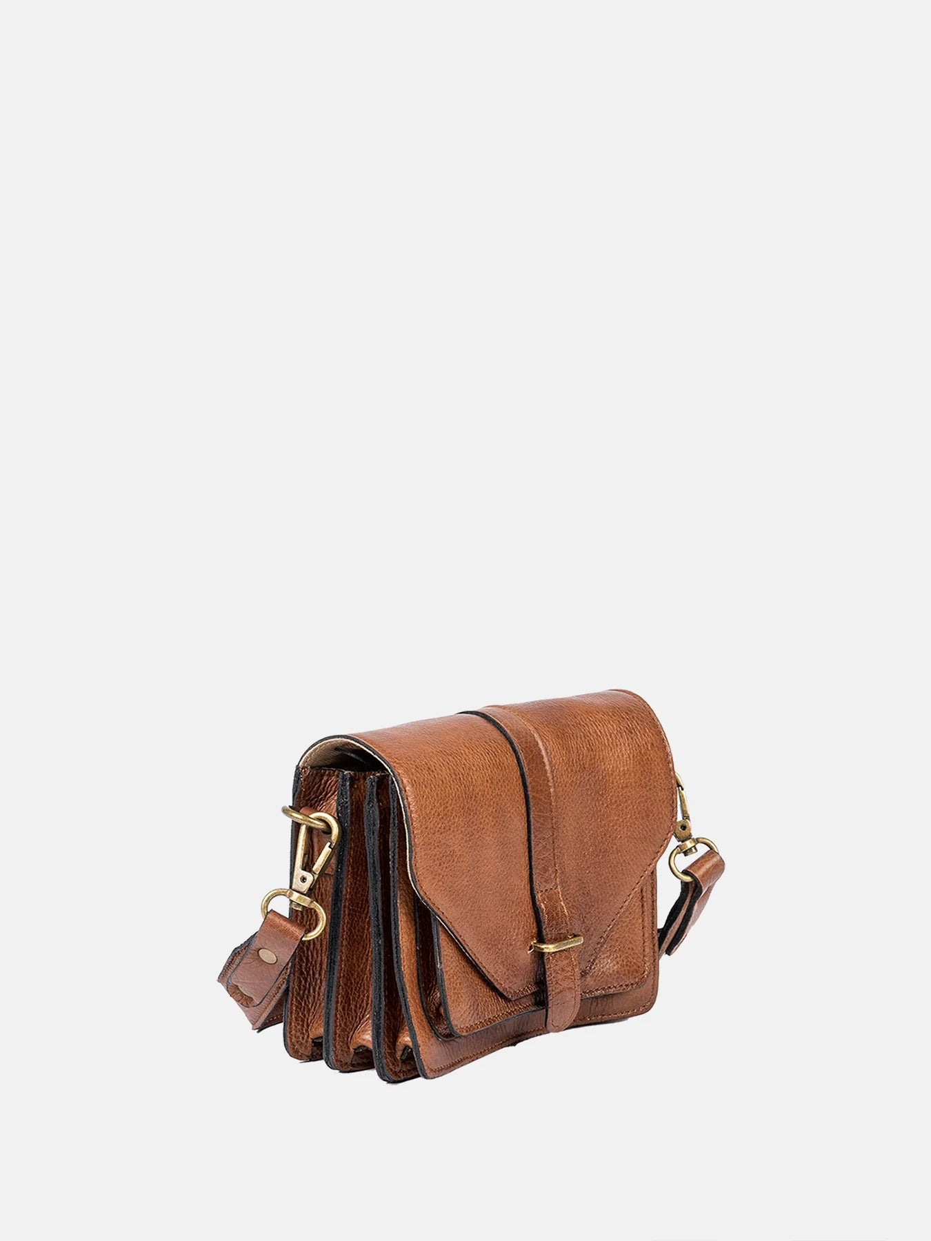 DIXIE DALILA SMALL URBAN CROSSOVER WALNUT - bagsandluggage.no