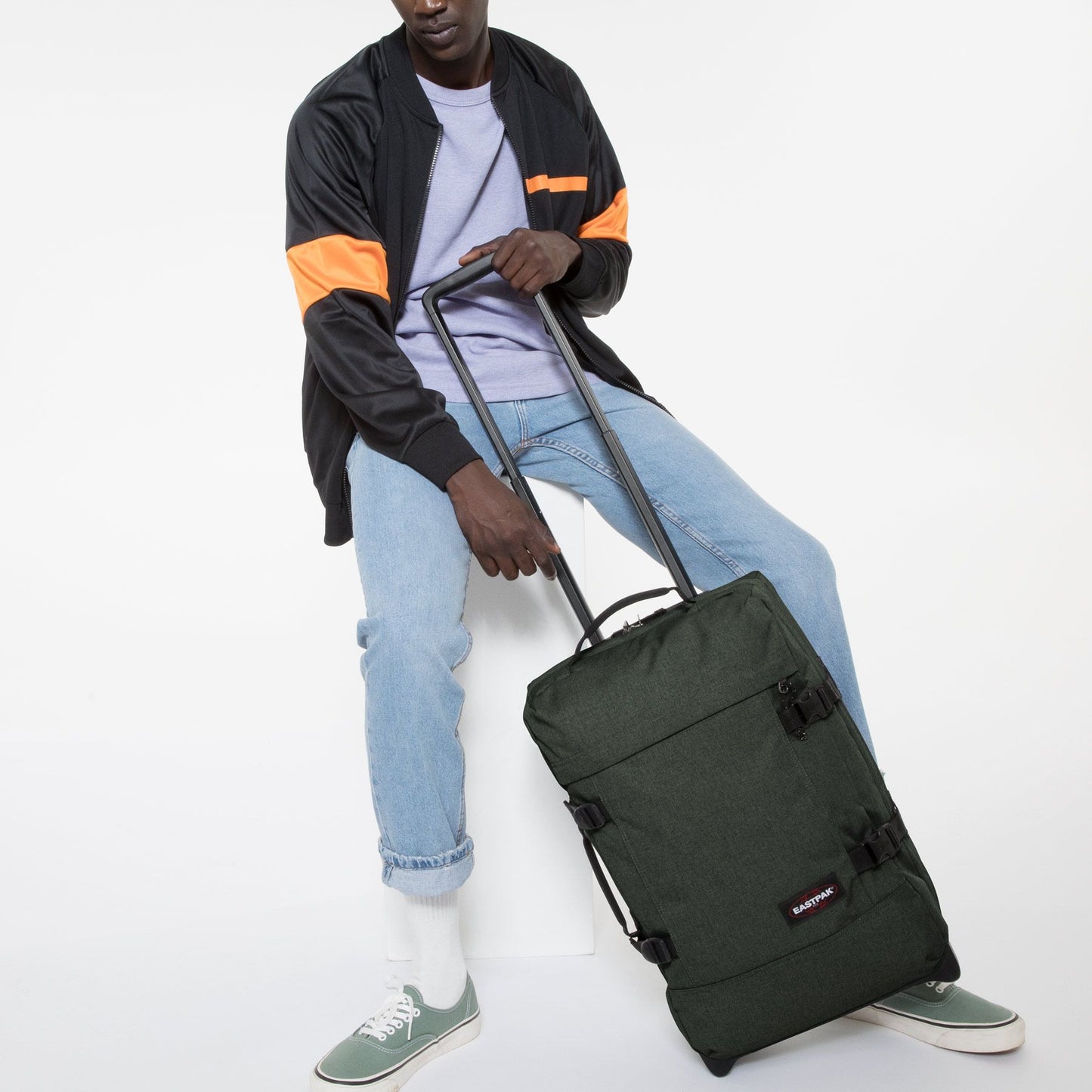 Eastpak EK61L27T TRANVERZ S DUFFELS/TRAVELGEAR Crafty Moss - bagsandluggage.no
