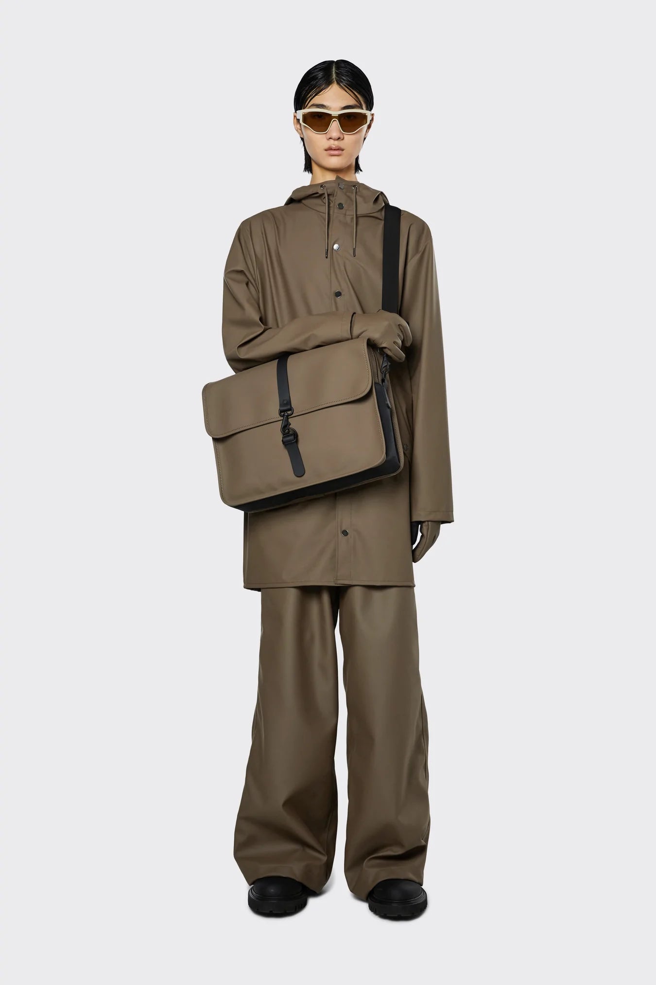 RAINS 13930 Messenger Bag Wood