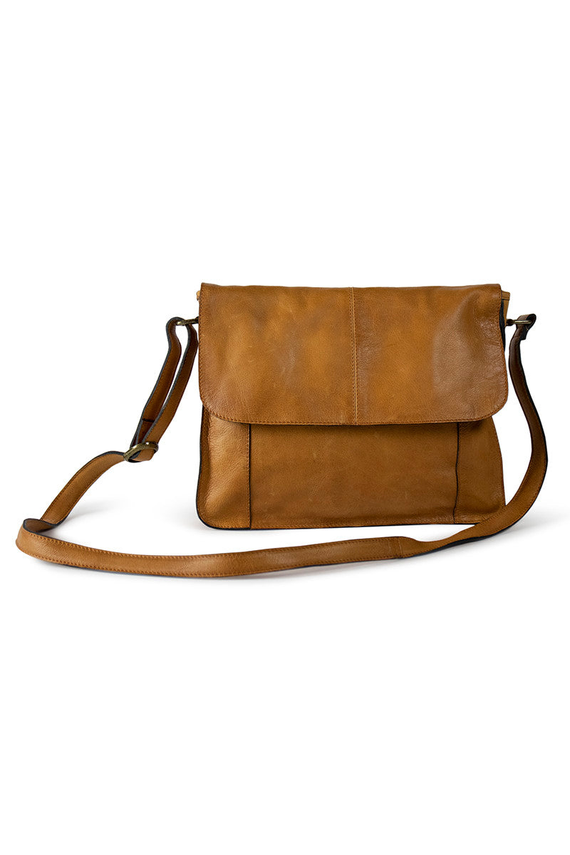 Dixie Drøbak Urban Bag Burned Tan - bagsandluggage.no