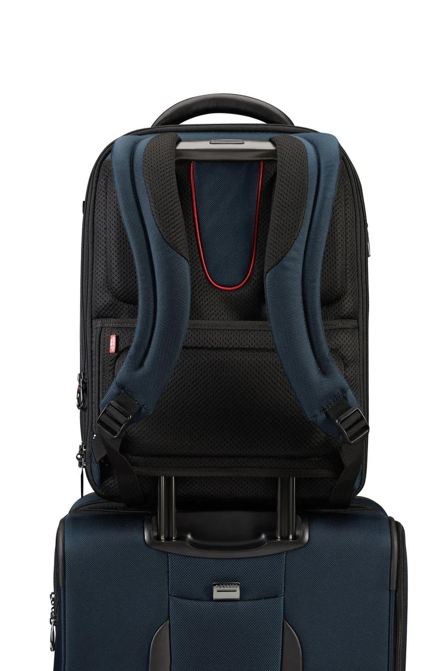 SAMSONITE PRO-DLX 5 LAPT.BACKPACK 14.1" OXFORD BLUE - bagsandluggage.no