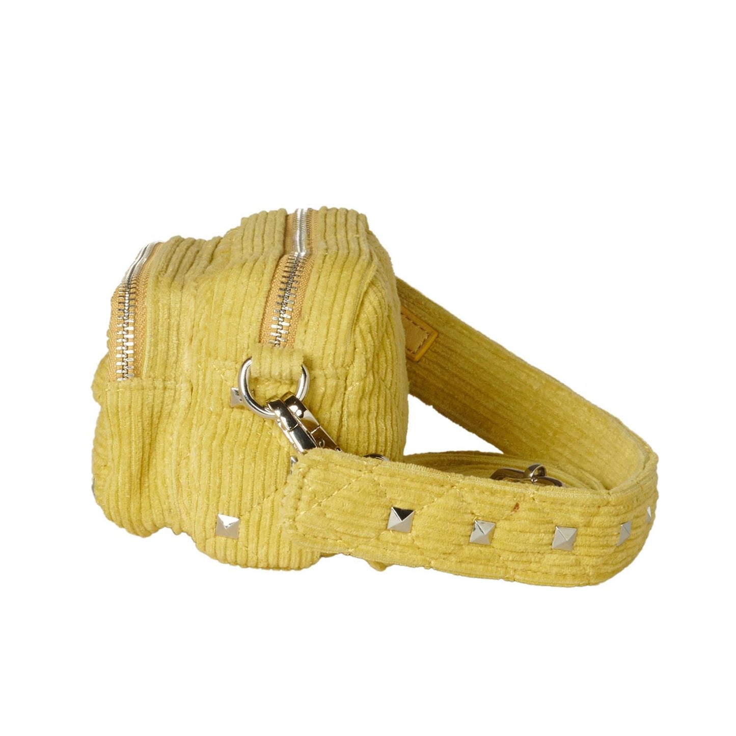 Noella Kate Square Stud Bag Yellow - bagsandluggage.no