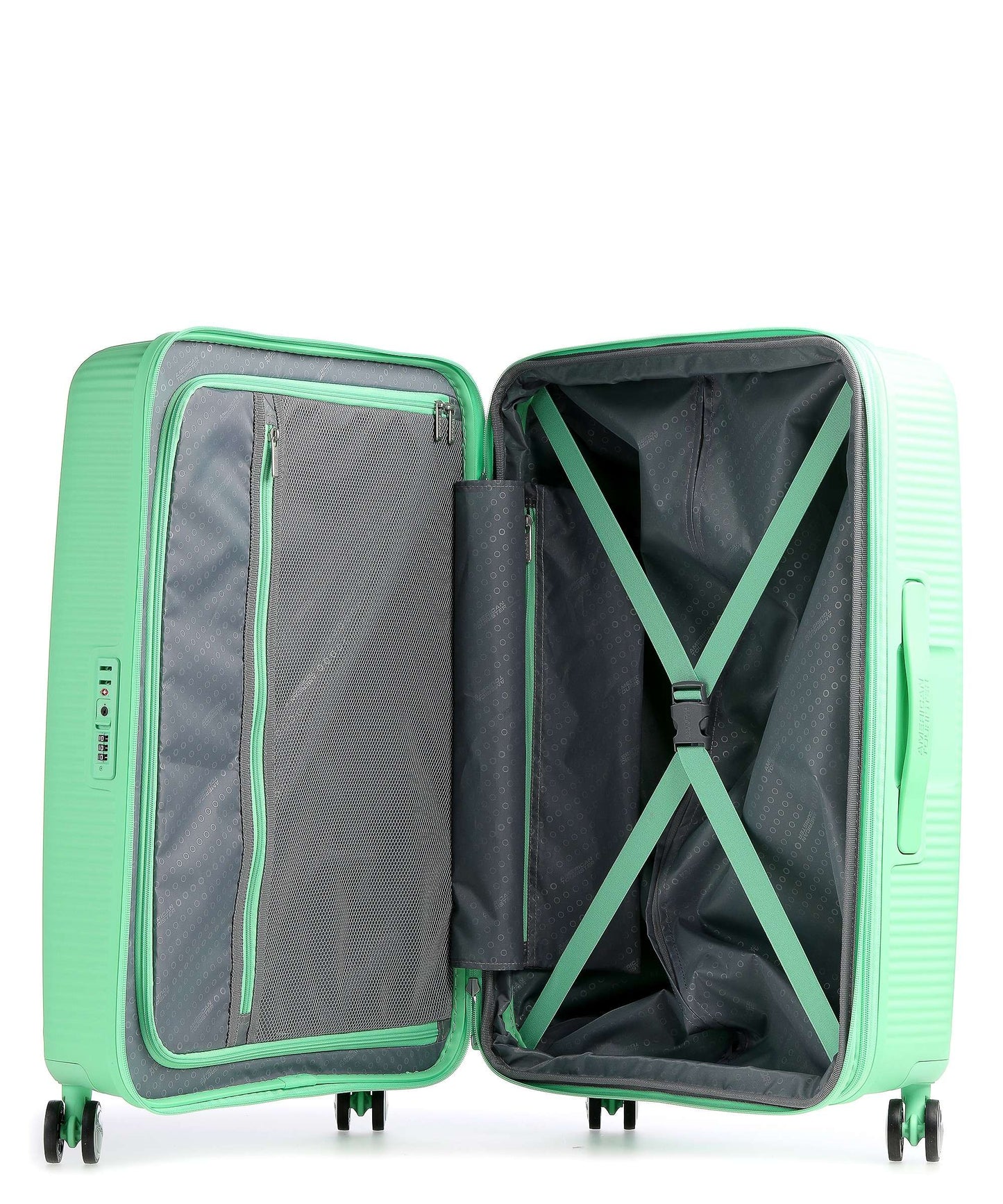 American Tourister Soundbox 77cm Exp Spring Green - bagsandluggage.no