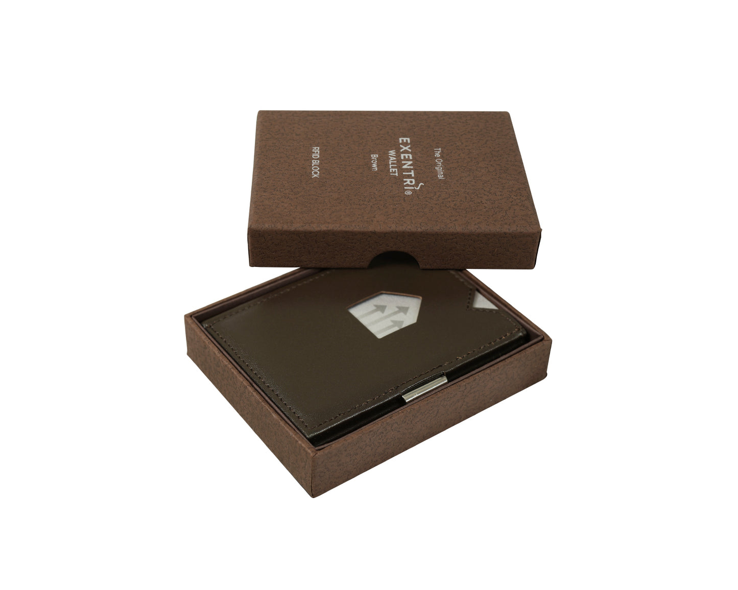Exentri wallet brown - bagsandluggage.no