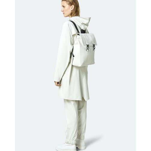 Rains 1357 Msn Bag Mini Off White Sekk - bagsandluggage.no