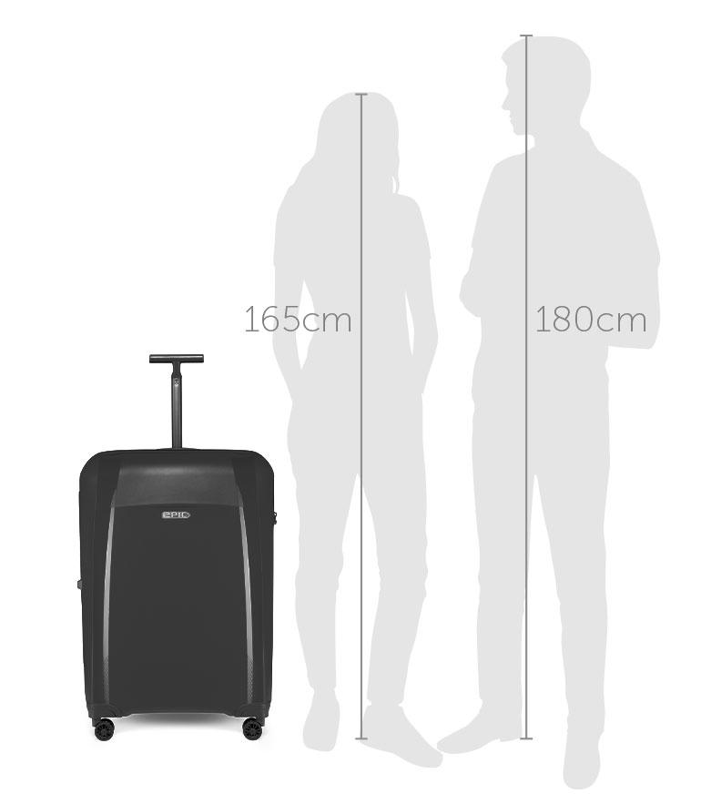 Epic Phantom SL 76 cm trolley_pavementGREY - bagsandluggage.no