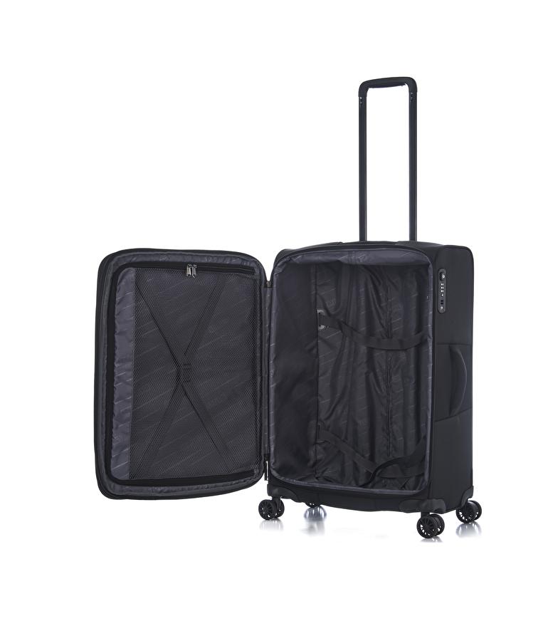 Epic Discovery Neo 67 cm trolley 4W_Black - bagsandluggage.no